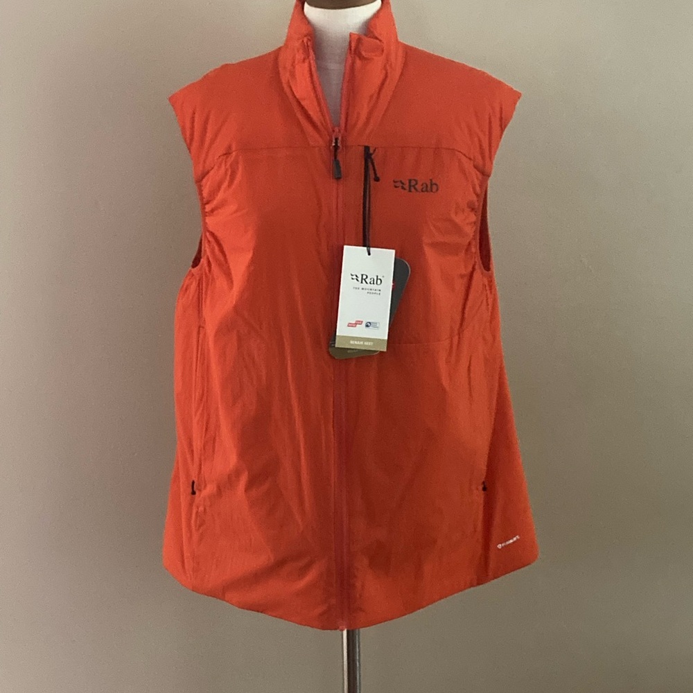 Rab Women's Orange Sleeveless Top